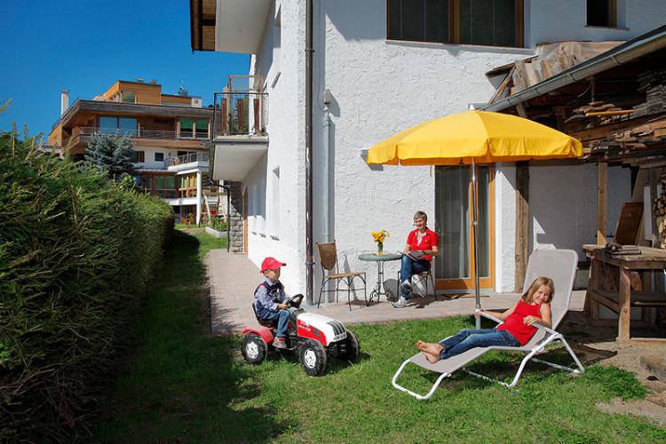 Private Terrasse - Ferienwohnung David