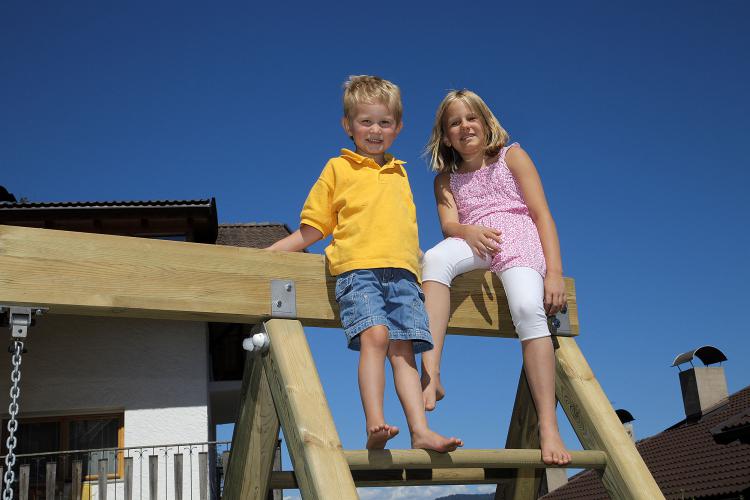 Spielplatz im Garten